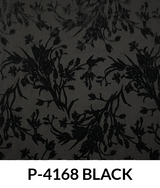 Printed Burnt-Out Velvet Floral VLA2633 Velvet Fabric - Floral Print