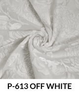 Printed Burnt-Out Velvet P613 - Polyester Velvet Fabric, Printed Burnout Pattern