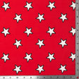 Printed Spandex Blue Stars