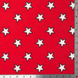 Seussy Stars Printed Nylon Spandex Fabric - Blue Stars Print, 55/56" Width (1 Yard)