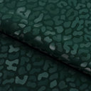 Prowl Polyester Spandex Slick Vinyl Fabric - Leopard Print, 54" Width (1 Yard)