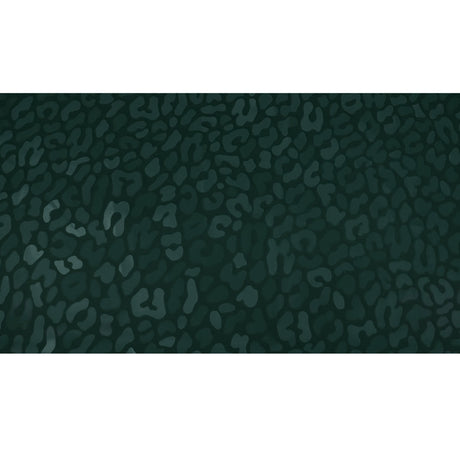 Prowl Polyester Spandex Slick Vinyl Fabric - Leopard Print, 54" Width (1 Yard)