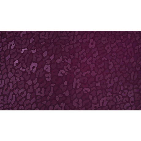 Prowl Polyester Spandex Slick Vinyl Fabric - Leopard Print, 54" Width (1 Yard)
