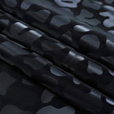 Slick Vinyl Leopard Print Stretch Fabric