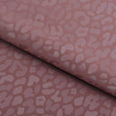 Prowl Polyester Spandex Slick Vinyl Fabric - Leopard Print, 54" Width (1 Yard)