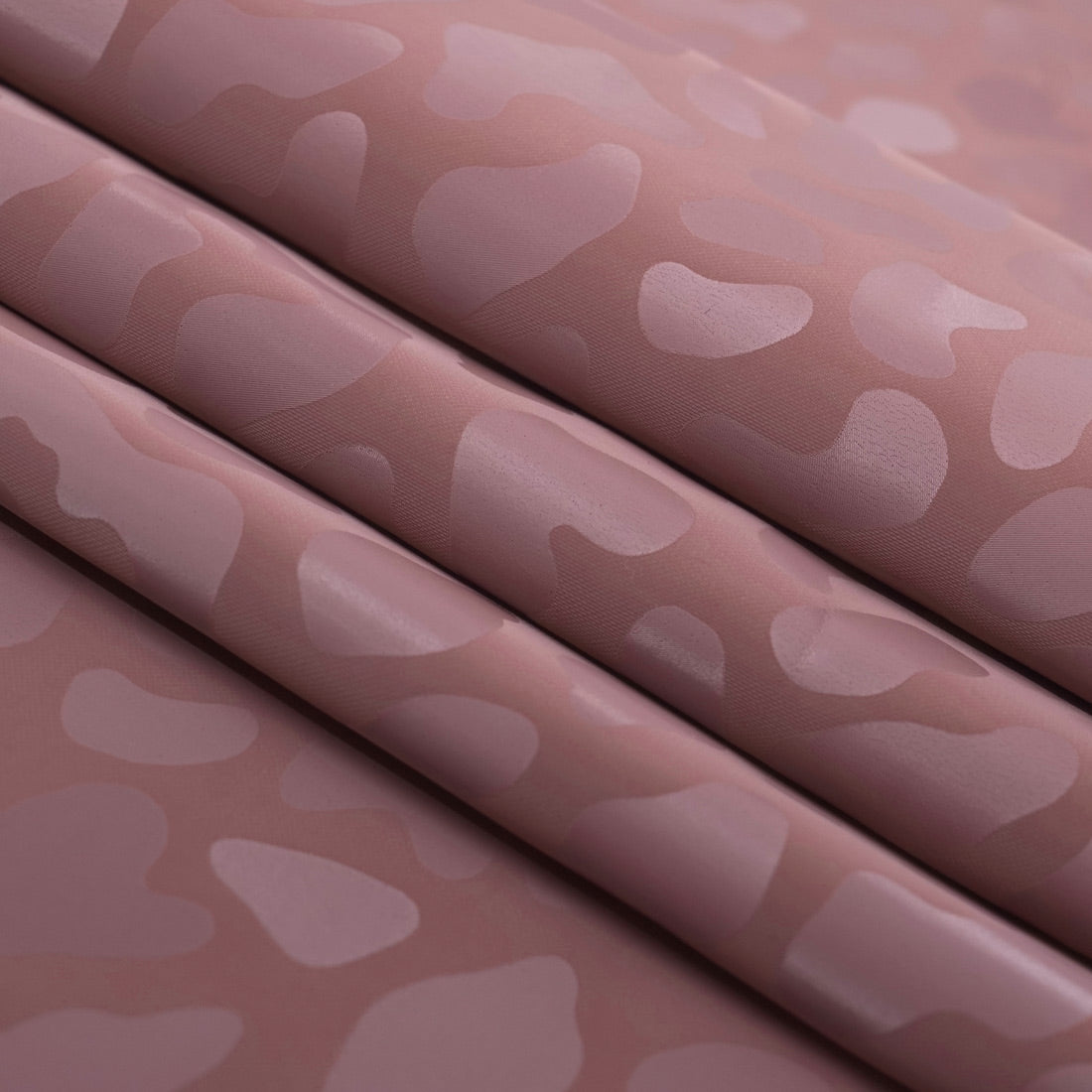 Prowl Polyester Spandex Slick Vinyl Fabric - Leopard Print, 54" Width (1 Yard)