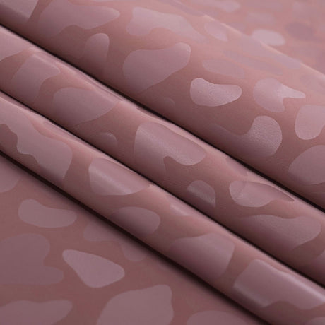 Prowl Polyester Spandex Slick Vinyl Fabric - Leopard Print, 54" Width (1 Yard)
