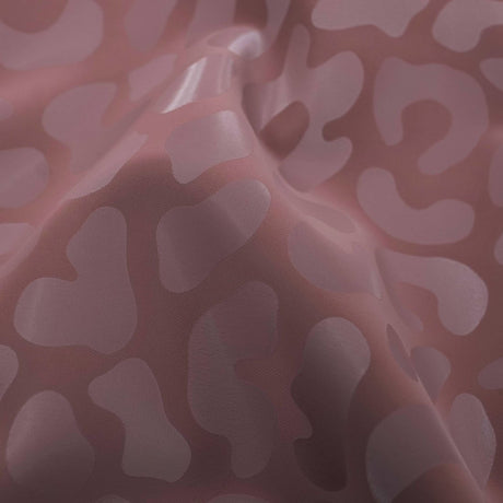 Prowl Polyester Spandex Slick Vinyl Fabric - Leopard Print, 54" Width (1 Yard)
