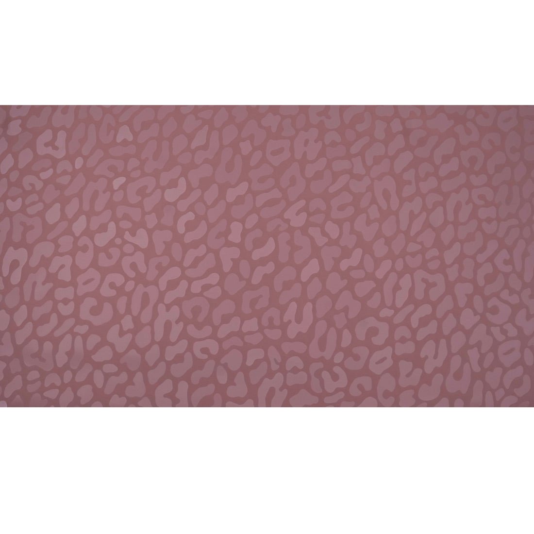Slick Vinyl Leopard Print Stretch Fabric