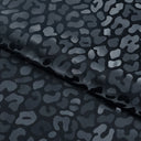 Prowl Polyester Spandex Slick Vinyl Fabric - Leopard Print, 54" Width (1 Yard)