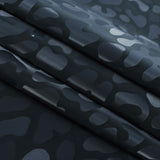 Slick Vinyl Leopard Print Stretch Fabric