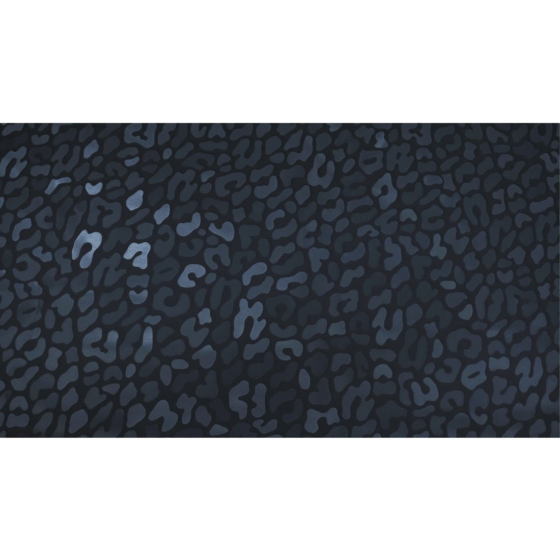Slick Vinyl Leopard Print Stretch Fabric