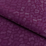 Prowl Polyester Spandex Slick Vinyl Fabric - Leopard Print, 54" Width (1 Yard)