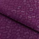Slick Vinyl Leopard Print Stretch Fabric
