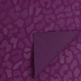 Prowl Polyester Spandex Slick Vinyl Fabric - Leopard Print, 54" Width (1 Yard)