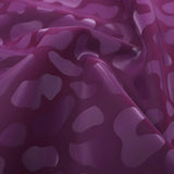 Slick Vinyl Leopard Print Stretch Fabric