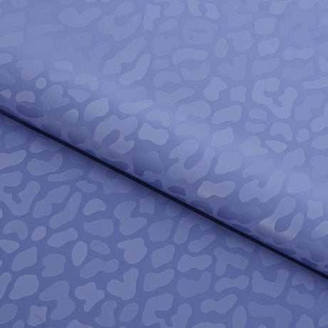 Prowl Polyester Spandex Slick Vinyl Fabric - Leopard Print, 54" Width (1 Yard)