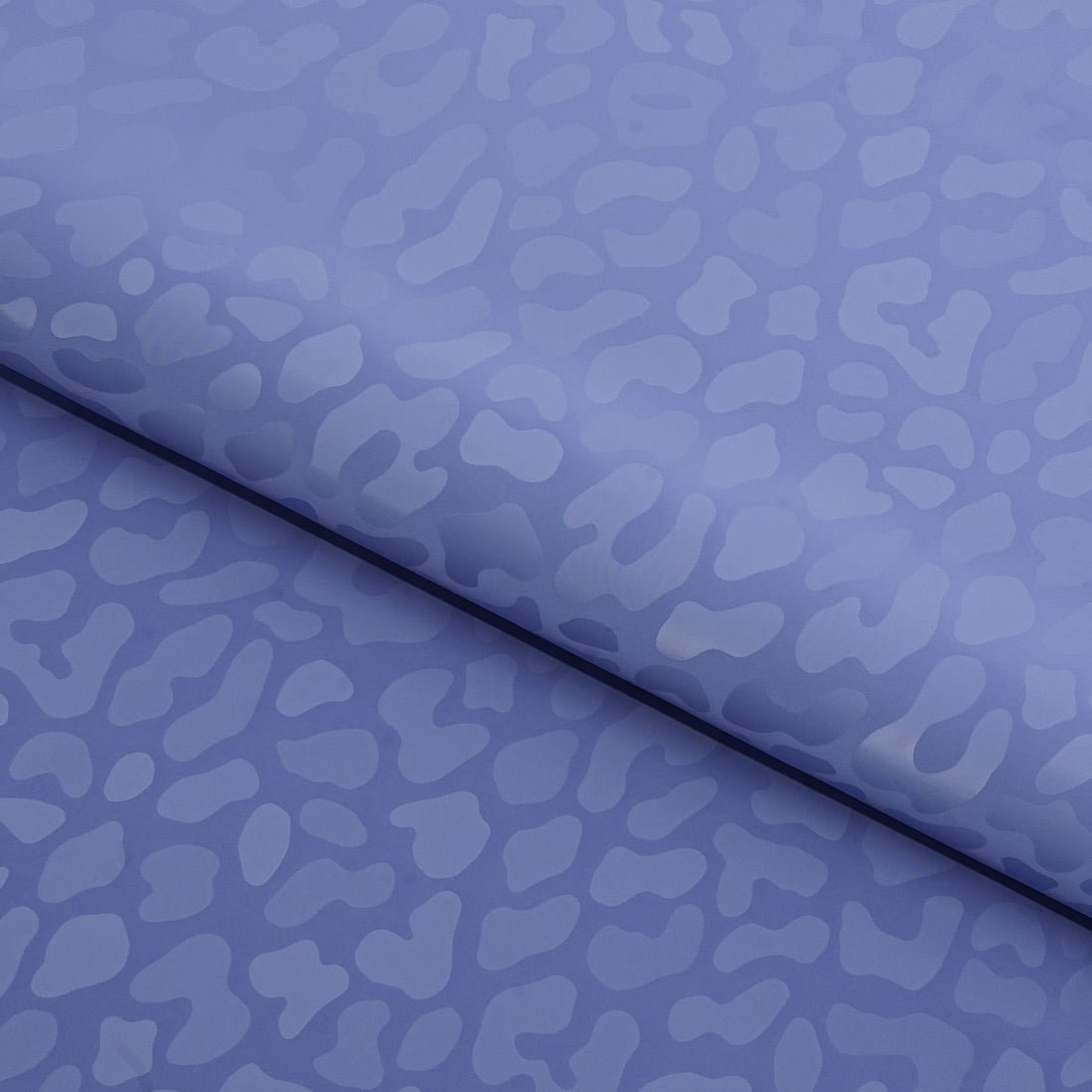 Slick Vinyl Leopard Print Stretch Fabric