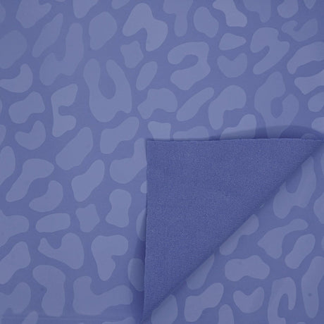 Prowl Polyester Spandex Slick Vinyl Fabric - Leopard Print, 54" Width (1 Yard)
