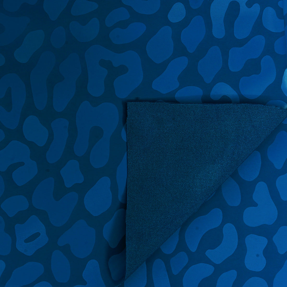 Prowl Polyester Spandex Slick Vinyl Fabric - Leopard Print, 54" Width (1 Yard)