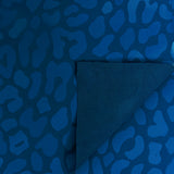 Prowl Polyester Spandex Slick Vinyl Fabric - Leopard Print, 54" Width (1 Yard)