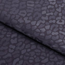 Slick Vinyl Leopard Print Stretch Fabric
