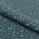 Slick Vinyl Leopard Print Stretch Fabric