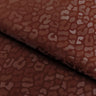Slick Vinyl Leopard Print Stretch Fabric