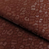 Prowl Polyester Spandex Slick Vinyl Fabric - Leopard Print, 54" Width (1 Yard)