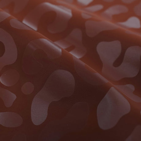 Prowl Polyester Spandex Slick Vinyl Fabric - Leopard Print, 54" Width (1 Yard)