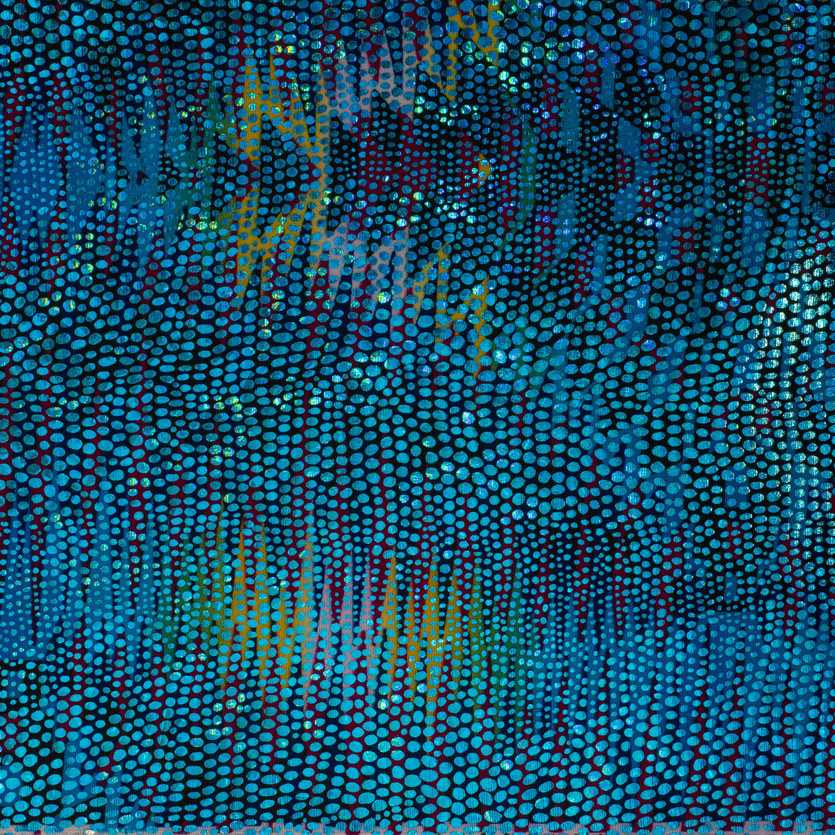 Nylon Spandex Abstract Hologram Fabric 60"