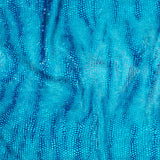 Polyester Spandex Disco Cobra Fabric 60" Foil Animal Print