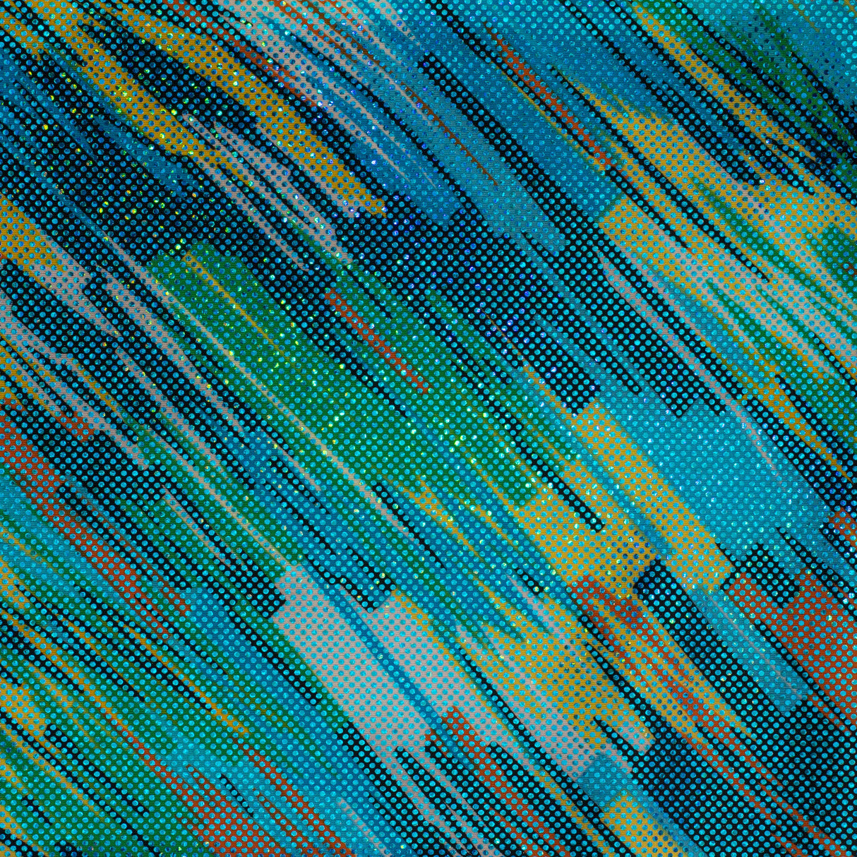 Nylon Spandex Hologram Swing Swing Fabric 60"