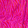 Polyester Spandex Zebra Hologram Fabric