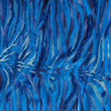 Polyester Spandex Zebra Hologram Fabric