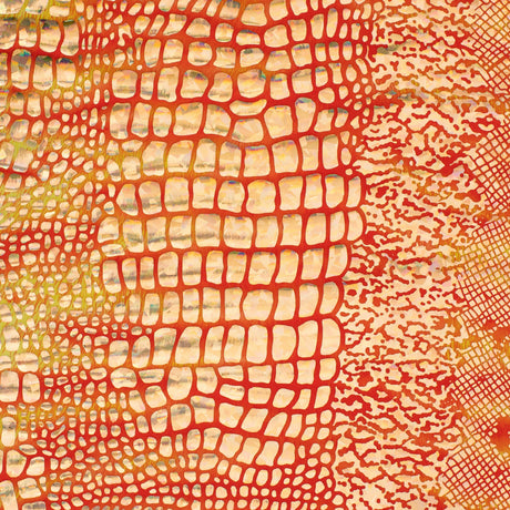 Polyester Spandex Hologram Fabric Disco Snake 60"