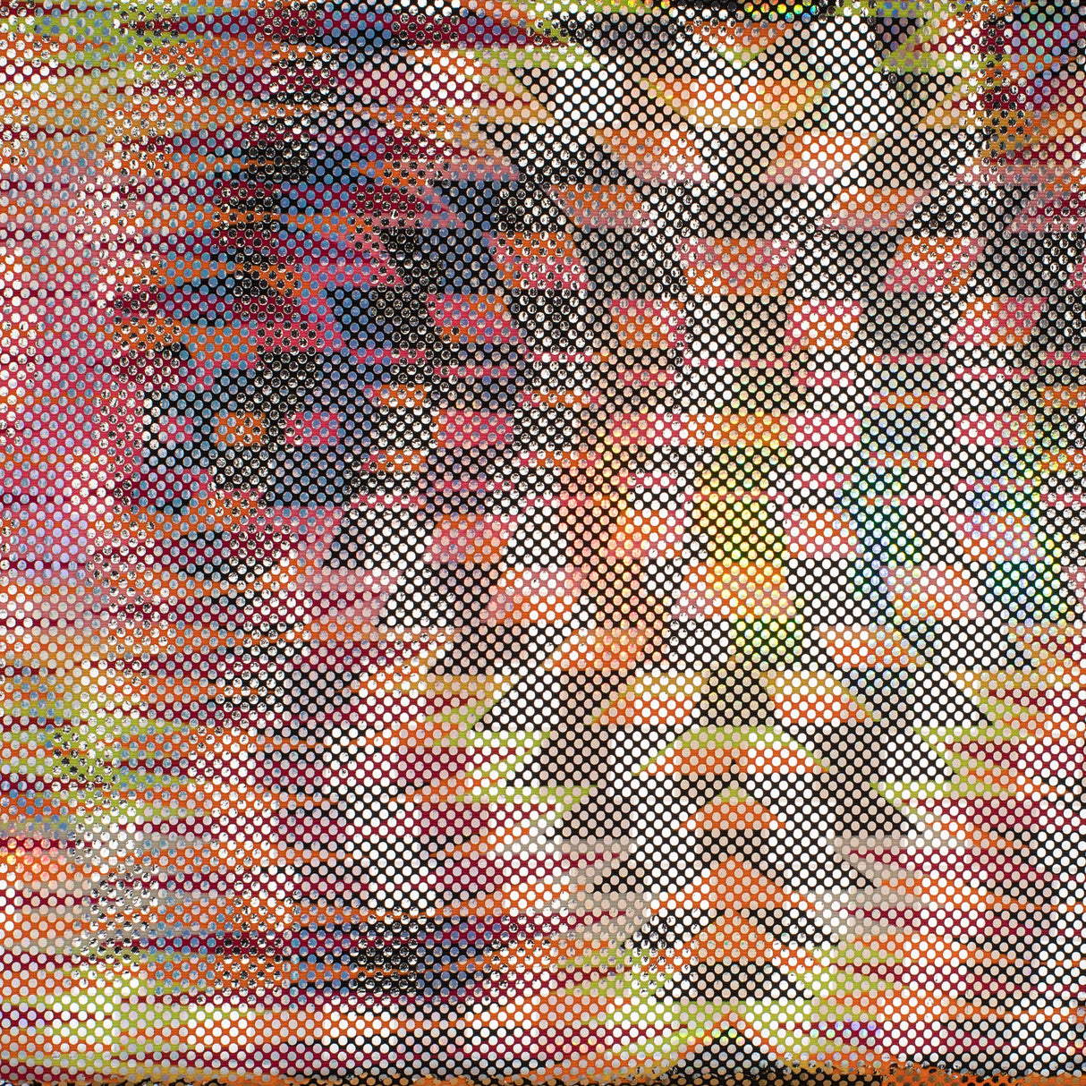 Hologram 4-Way Poly Spandex Dazzle Puzzle Fabric