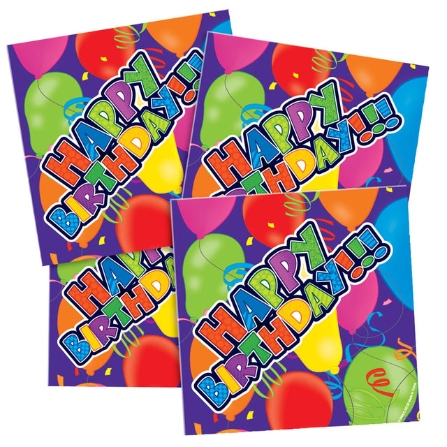 Birthday Lunch Napkins 13"
