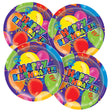 Birthday Paper Plates 7" (250 Pc Poly Bag)