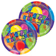 Birthday Paper Plates 9" (250 Pc Poly Bag)