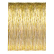 Gold Foil Fringe Curtain 36" x 96"