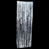 Silver Foil Fringe Curtain 36x96