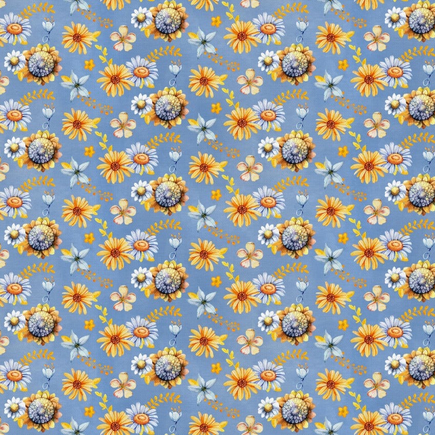 Cotton Wideback Fabric Sweet Florals Sweet As Can Bee 118"