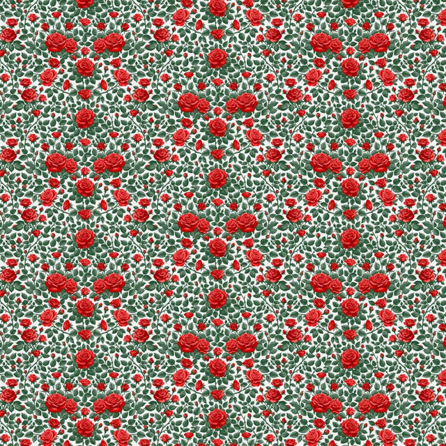 Cotton Fabric Red Roses Are Red Rose Trellis Wideback 118"