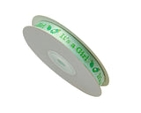 3/8"x 25 yards Mint It's a Girl Baby Shower Printed Satin Gift Ribbon