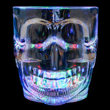 Light-Up Skull Glass 16 oz