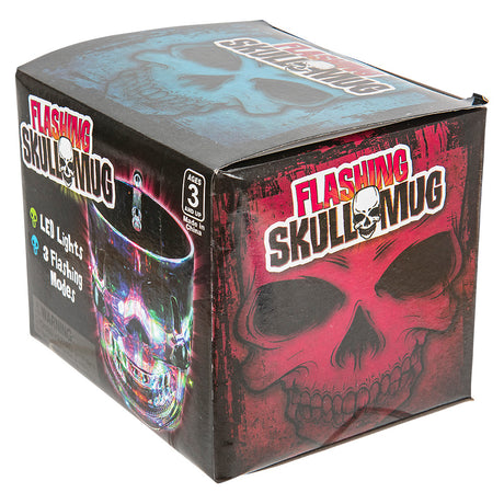 Light-Up Skull Glass 16 oz