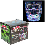 Light-Up Skull Glass 16 oz
