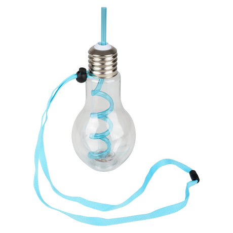 Flashing Light Bulb Cup With Lanyard