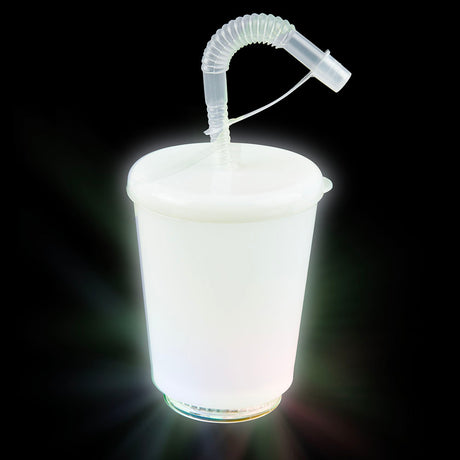 Light-Up Tumbler With Straw (12oz)